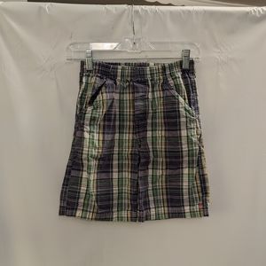 Boy's Transformers Animated Plaid Shorts, 8